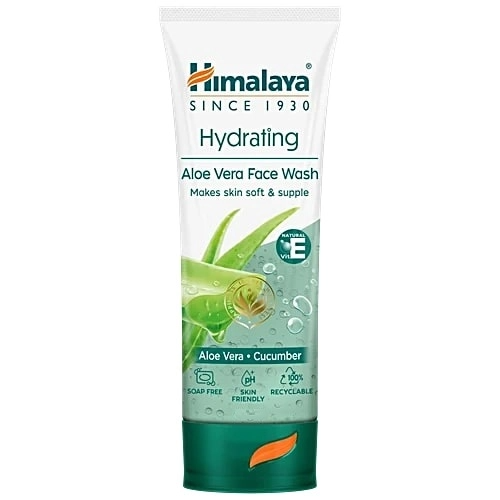 Himalaya Herbals Moisturizing Aloe Vera Face Wash - Distacart