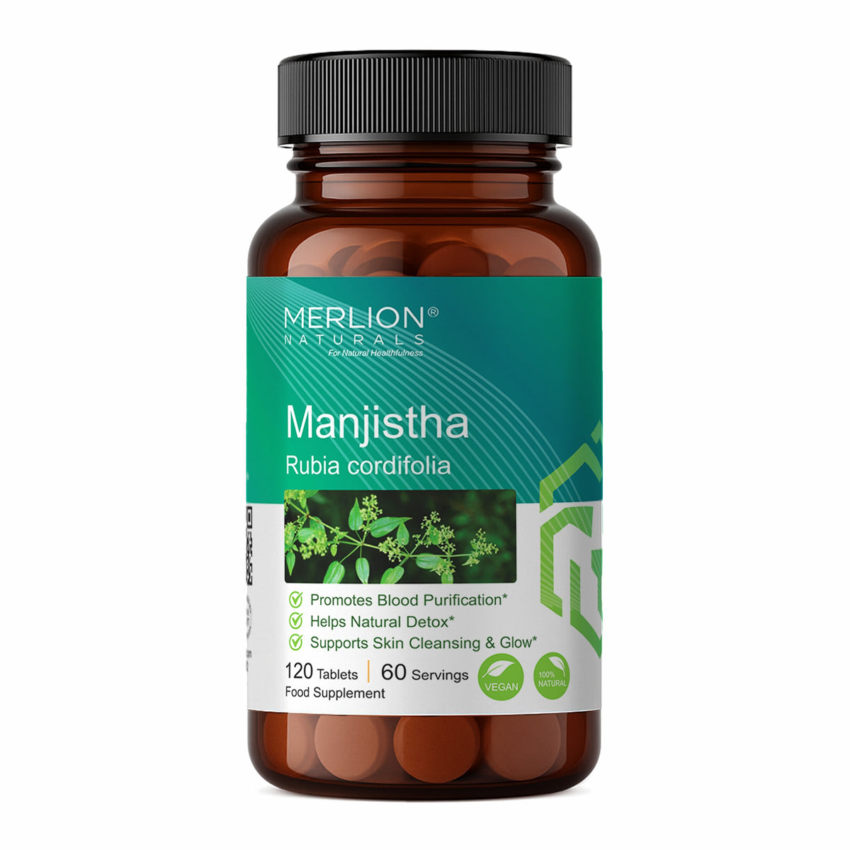 Merlion Naturals Manjistha 500mg Tablets - Distacart