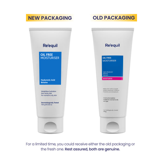 Re'equil Oil Free Moisturizer for Normal & Oily Skin - Distacart