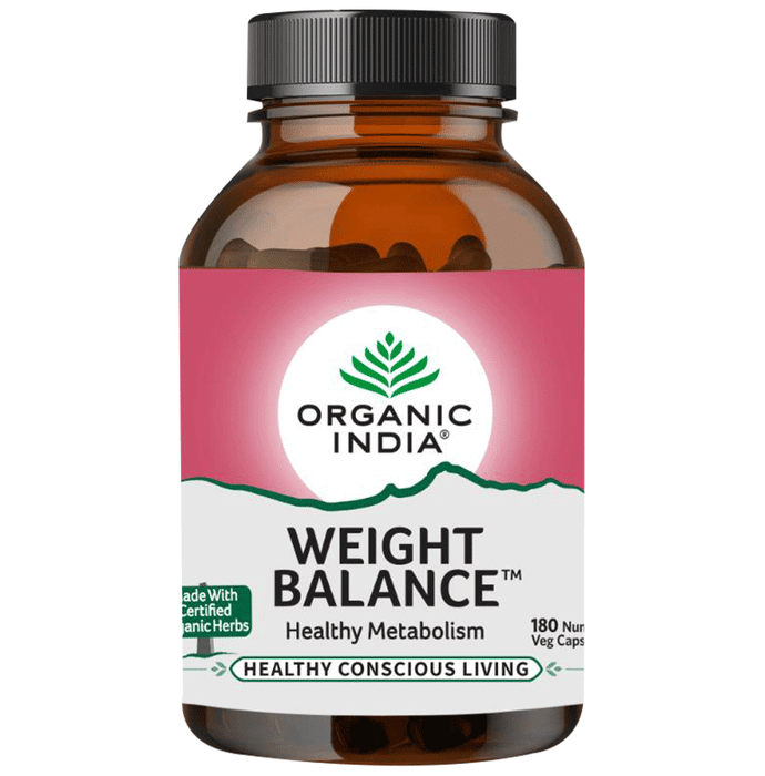 Organic India Weight Balance Capsules - Distacart