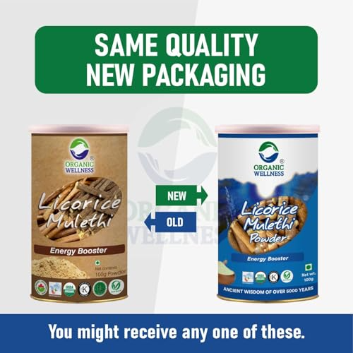 Organic Wellness Licorice Mulethi Powder - Distacart
