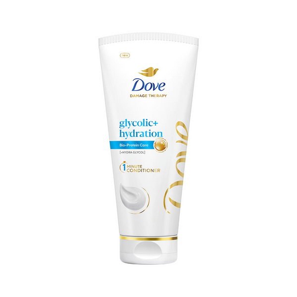 Dove Glycolic + Hydration Conditioner With 5% Hydra-Glycol For Upto 100 Hours Of Hydrated, Fluid Hair - Distacart