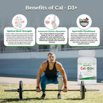 Thumbnail for Rajasthan Herbals International Cal-D3+ Capsules