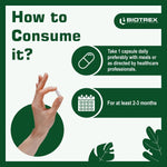 Thumbnail for Biotrex Graviola 500mg Veg Capsules