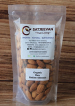 Thumbnail for Satjeevan Organic Raw Badam Almonds