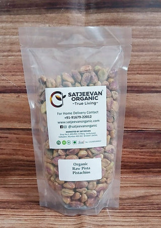 Satjeevan Organic Raw Pista Pistachios