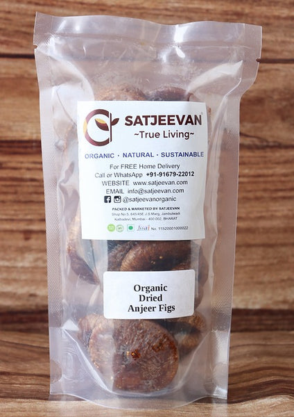 Satjeevan Organic Dried Anjeer Figs