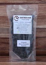 Thumbnail for Satjeevan Organic Black Kishmis Raisins