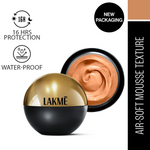 Thumbnail for Lakme Absolute Mattreal Skin Natural Mousse - Golden Sand