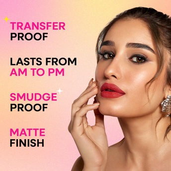 Nykaa Matte To Last Transferproof Liquid Lipstick - Chai -18