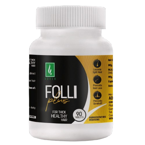 Adven Homeopathy Folli Plus Tablets - Distacart