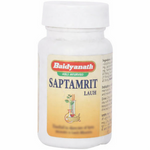 Thumbnail for Baidyanath Jhansi Saptamrit Lauh Tablets