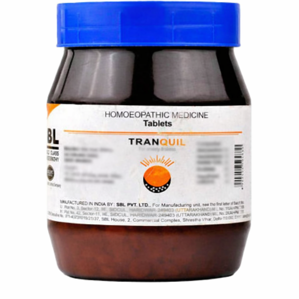 SBL Homeopathy Tranquil Tablets - Distacart