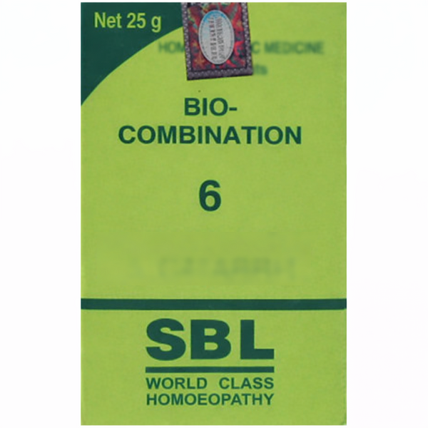 SBL Homeopathy Bio-Combination 6 Tablets