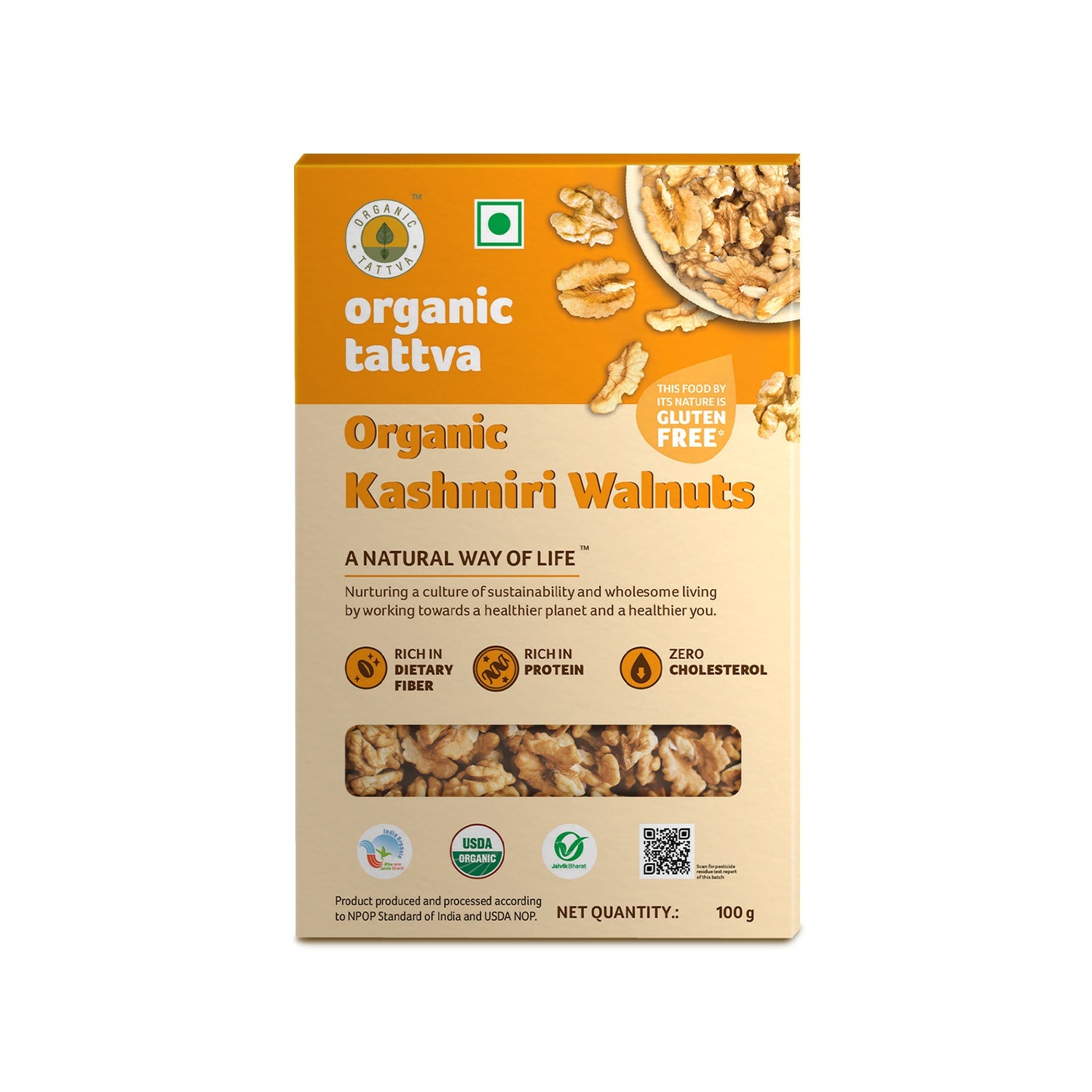 Organic Tattva Walnuts - Dista