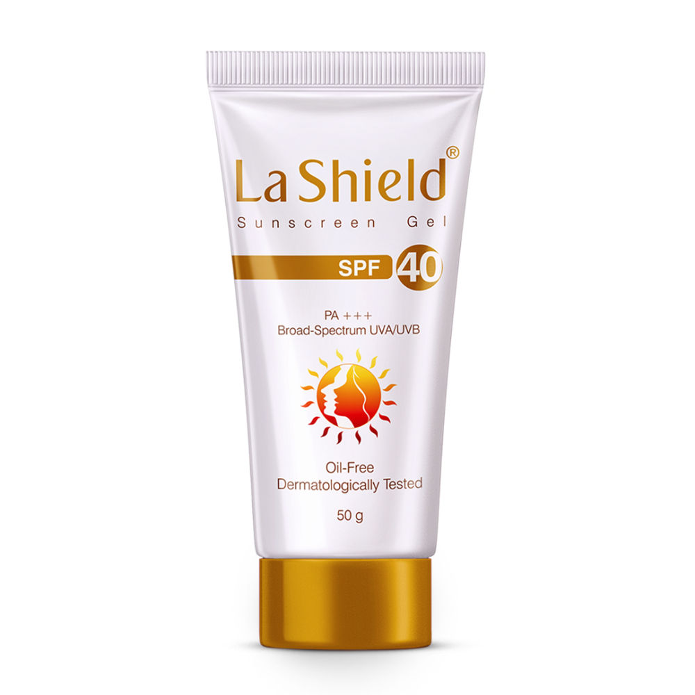 La Shield SPF 40 PA+++ Mineral Sunscreen Gel - Distacart