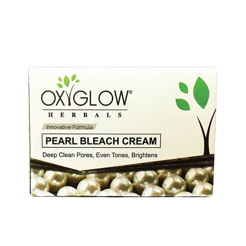 Oxyglow Herbals Pearl Bleach Cream - Distacart