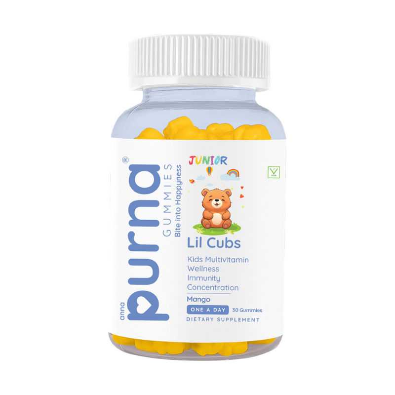 Purna Gummies Kids Multivitamin Gummies for Growth, Immunity and Health - Distacart