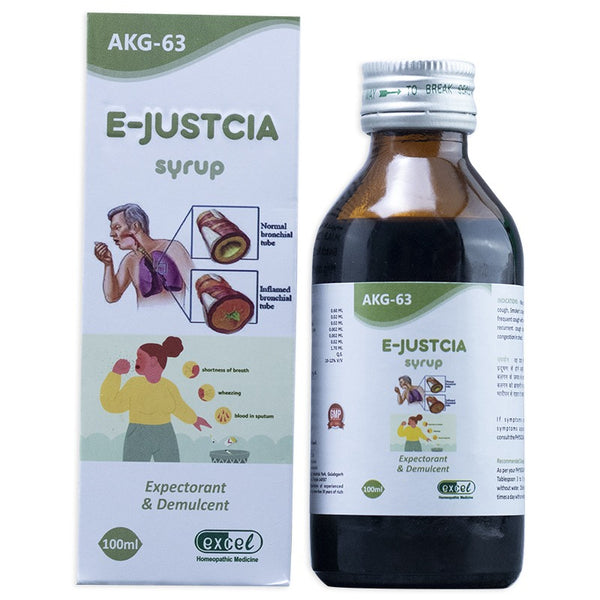 Excel Pharma E-Justcia Syrup - Distacart