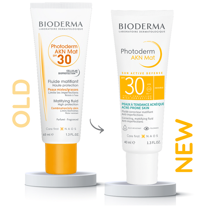 Bioderma Photoderm AKN Mat Sunscreen SPF 30 PA++++ For Acne Prone Skin - Distacart