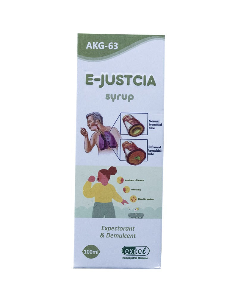 Excel Pharma E-Justcia Syrup - Distacart