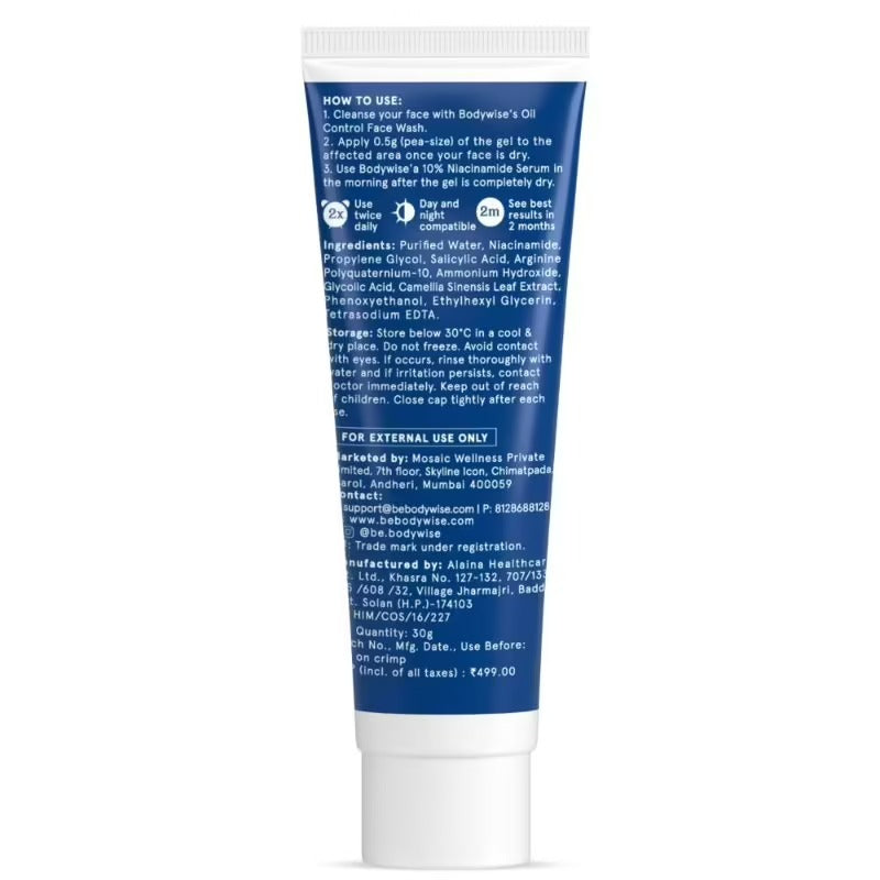 BeBodywise Acne Spot Correction Gel - Distacart