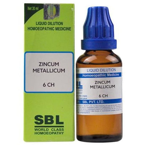 SBL Homeopathy Zincum Metallicum Dilution - Distacart