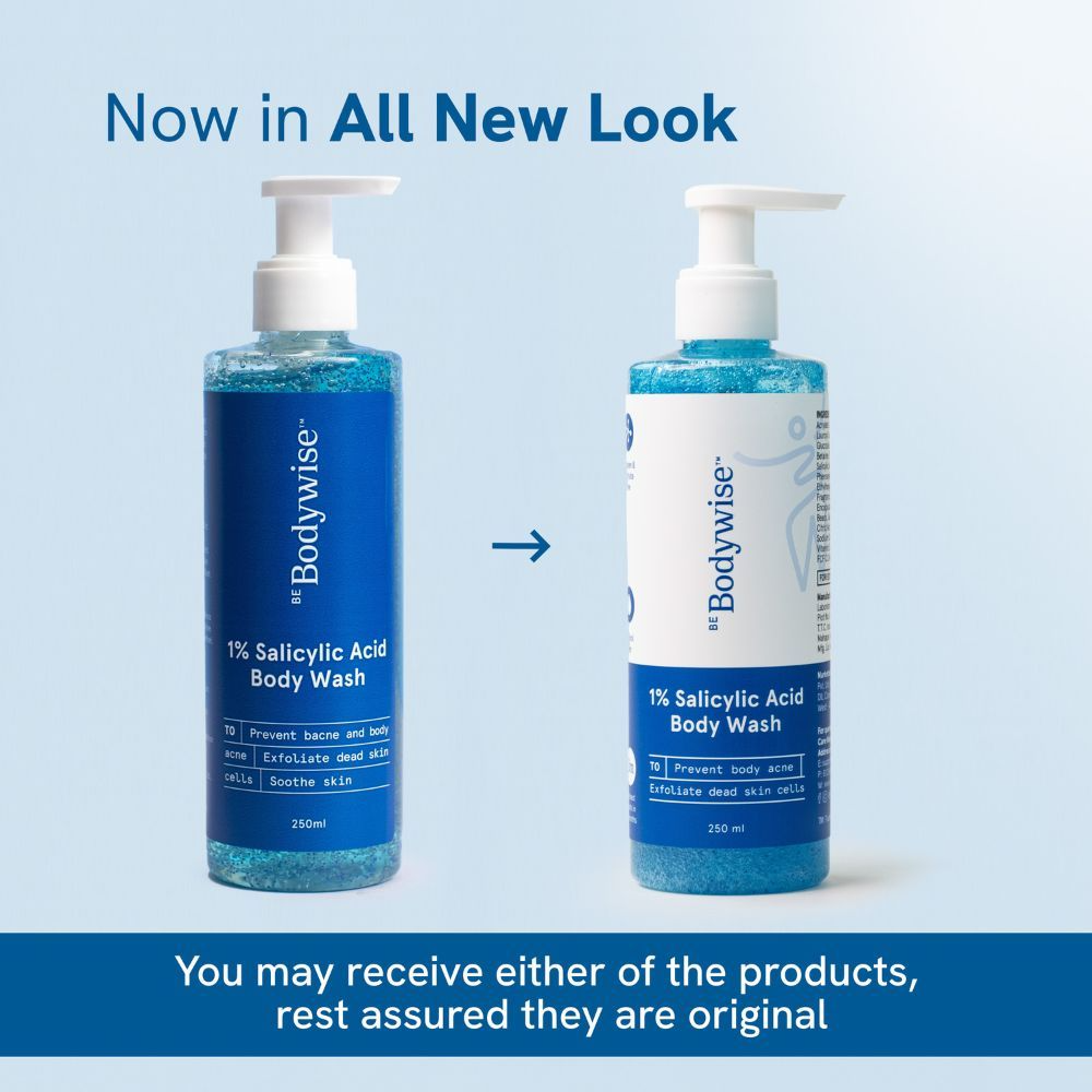 BeBodywise 1% Salicylic Acid Body Wash - Distacart