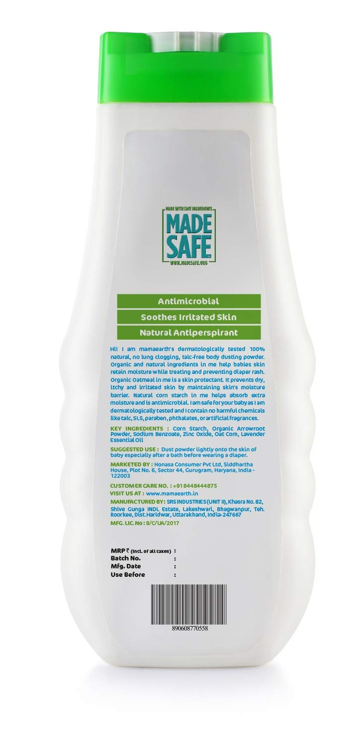 description mamaearth dusting powder for kids 150g 300g mamaearth