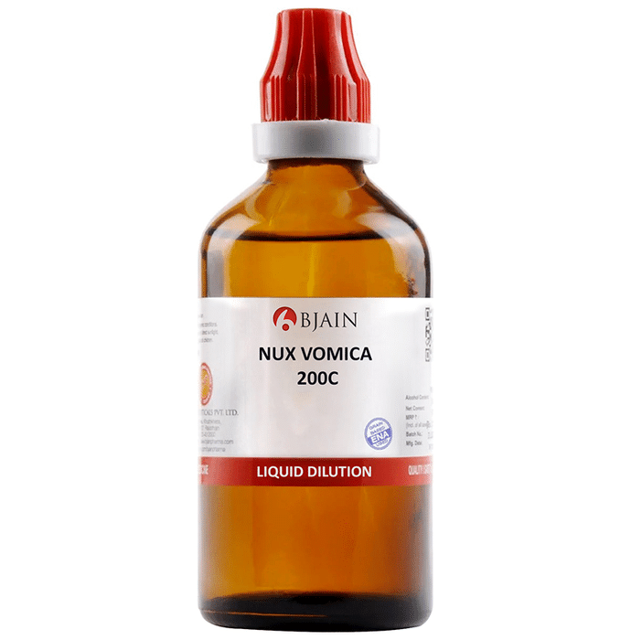 Bjain Homeopathy Nux Vomica Dilution - Distacart