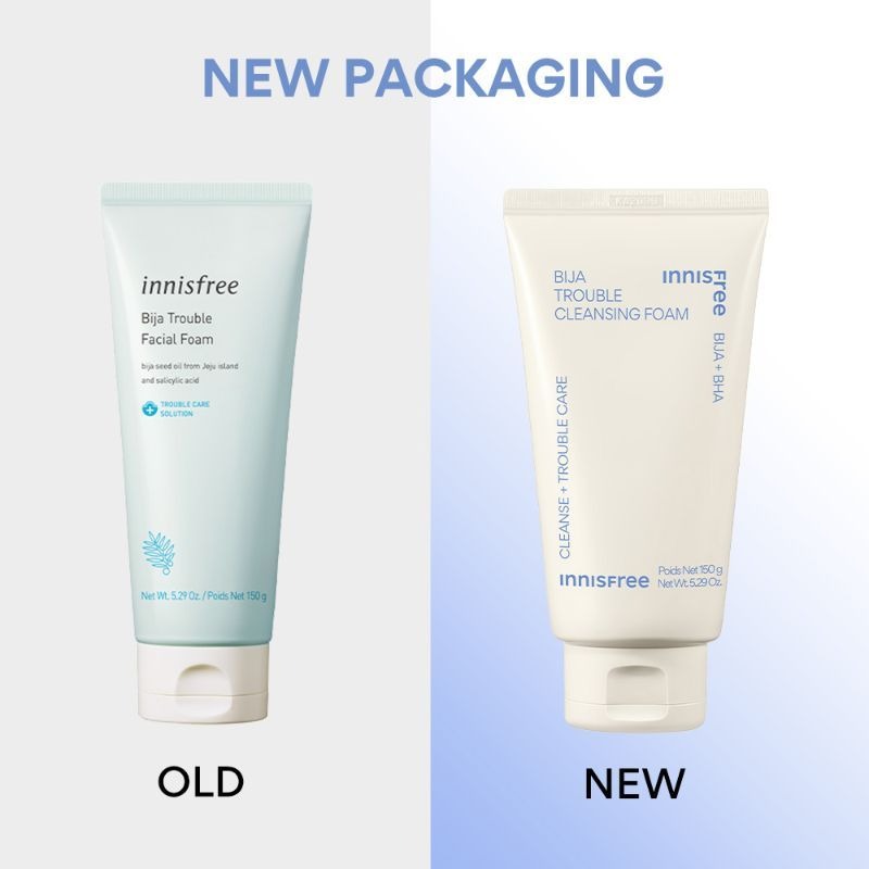 Innisfree Bija Trouble Facial Foam - Distacart