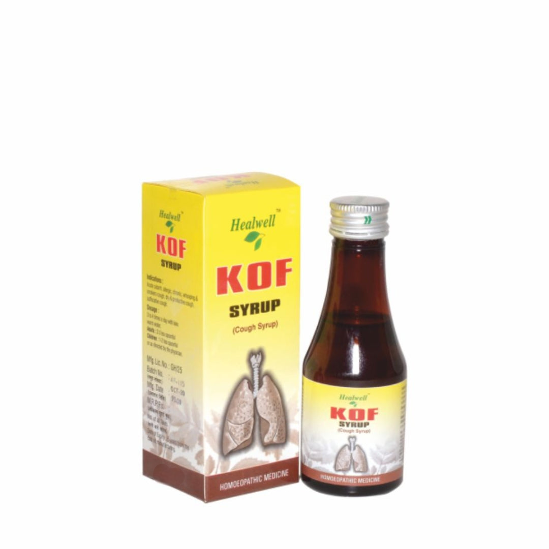 Healwell Homeopathy Kof Expectorant Syrup - Distacart