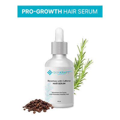 SkinKraft Rosemary & caffeine Pro Growth Hair Serum - Distacart