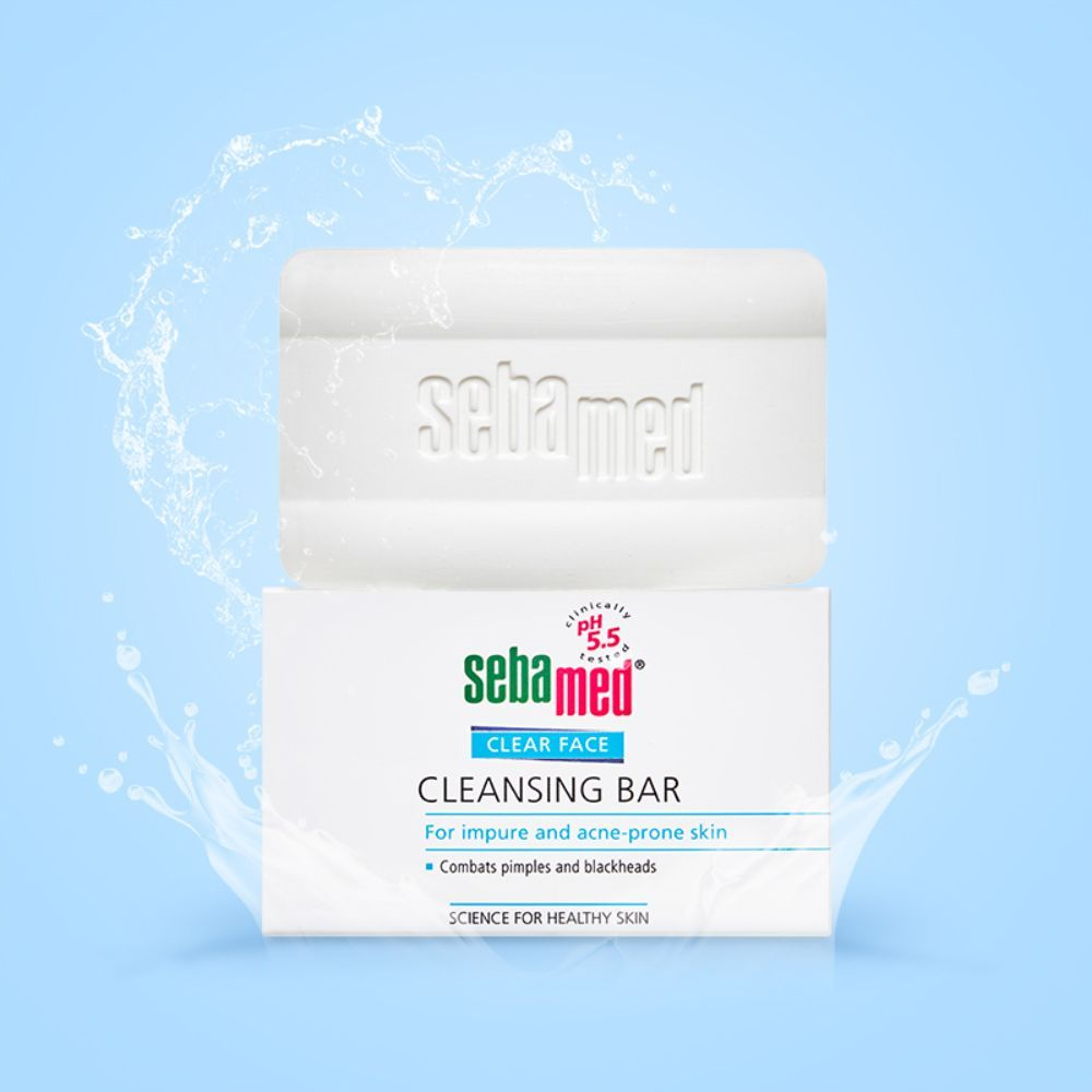 Sebamed Clear Face Cleansing Bar - Distacart
