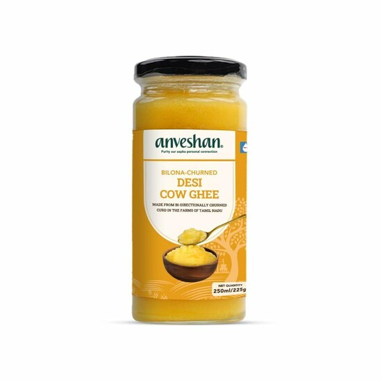 Anveshan A2 Desi Cow Ghee | Pure, Natural & Healthy Ghee | A2 Gir Cow Ghee - Distacart