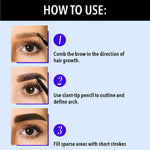 Thumbnail for Blue Heaven Artisto Eyebrow Enhancer Pencil & Styler Ash Grey - Distacart