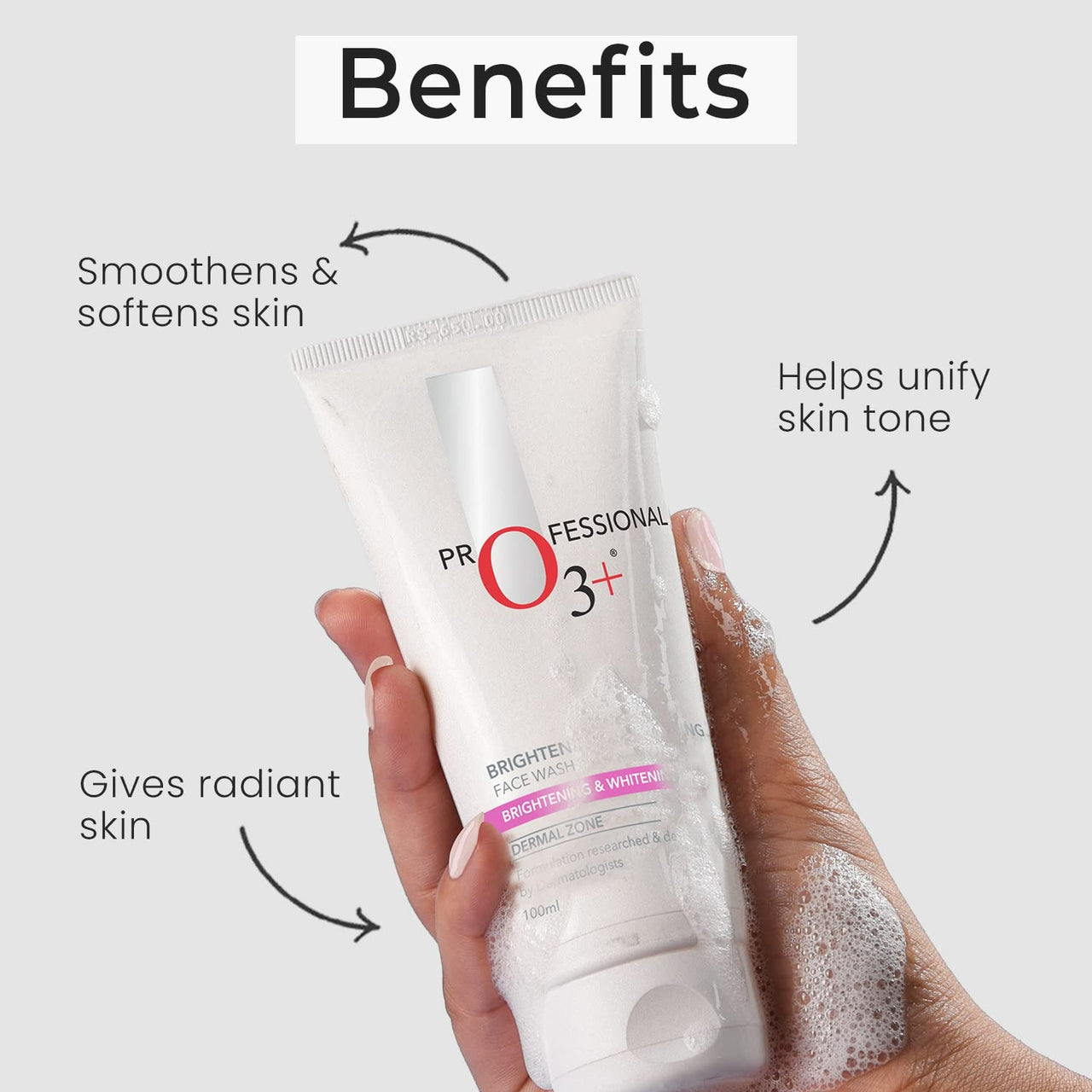 Professional O3+ Brightening & Whitening Face Wash - Distacart
