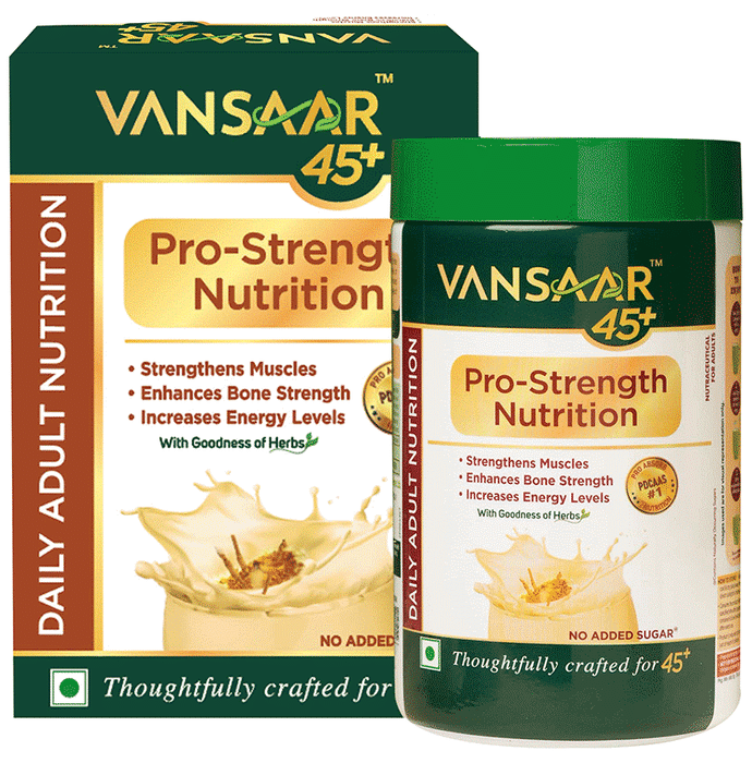 Vansaar 45+ Pro-Strength Nutrition Health Drink for Adults - Distacart