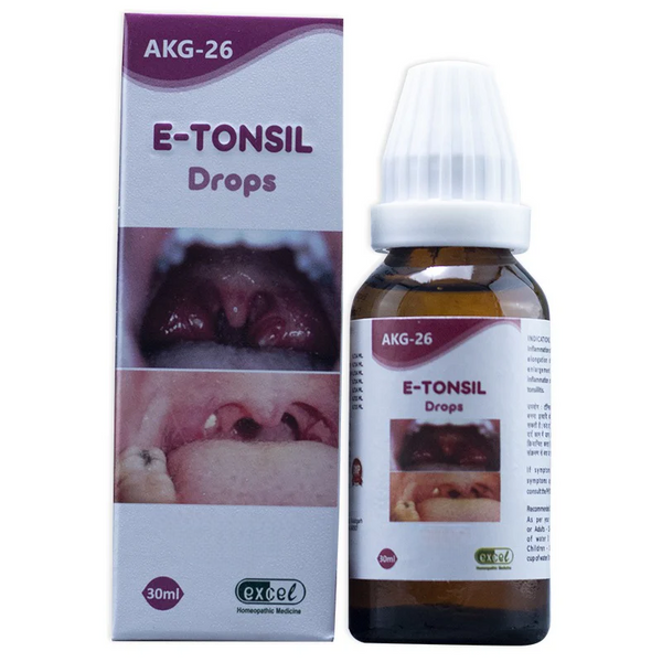 Excel Pharma E-Tonsil Drops - Distacart