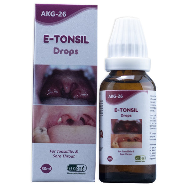 Excel Pharma E-Tonsil Drops - Distacart
