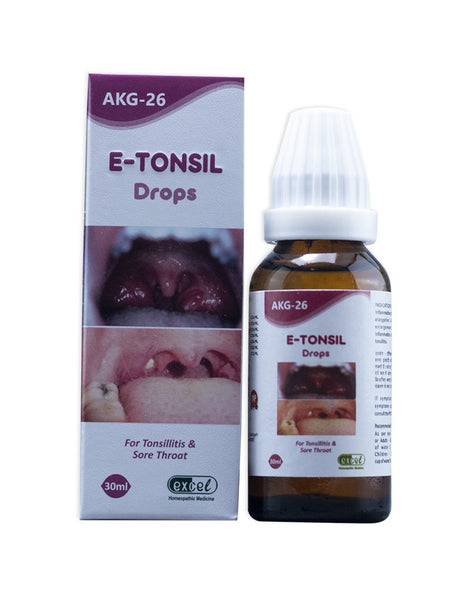 Excel Pharma E-Tonsil Drops - Distacart