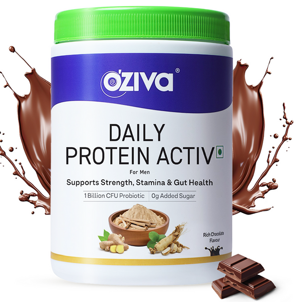 OZiva Daily Protein Activ for Men - Distacart