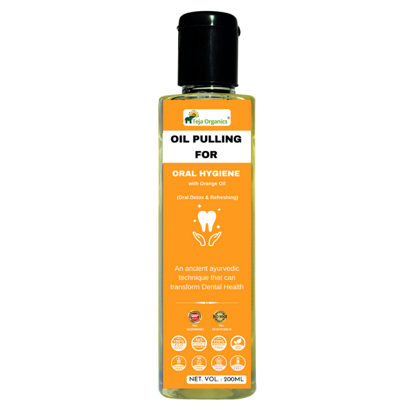 Teja Organics Oil Pulling For Oral Hygiene - Distacart