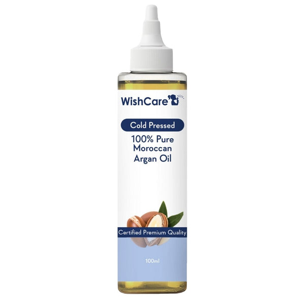 Wishcare 100% Pure Cold Pressed & Natural Moroccan Argan Oil - Distacart