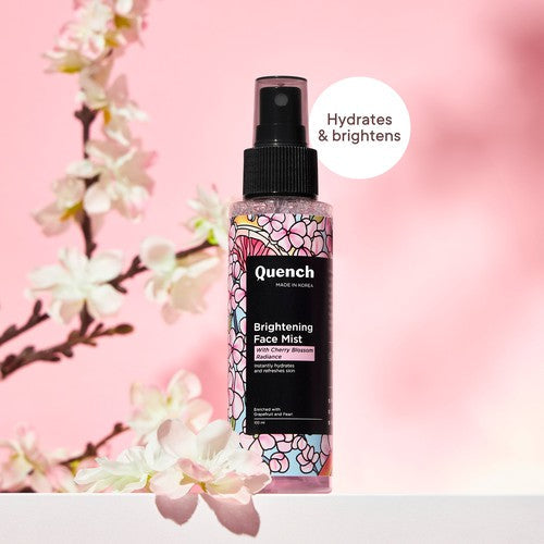 Quench Botanics Mon Cherry Brightening Face Mist - Korean Skincare - Distacart