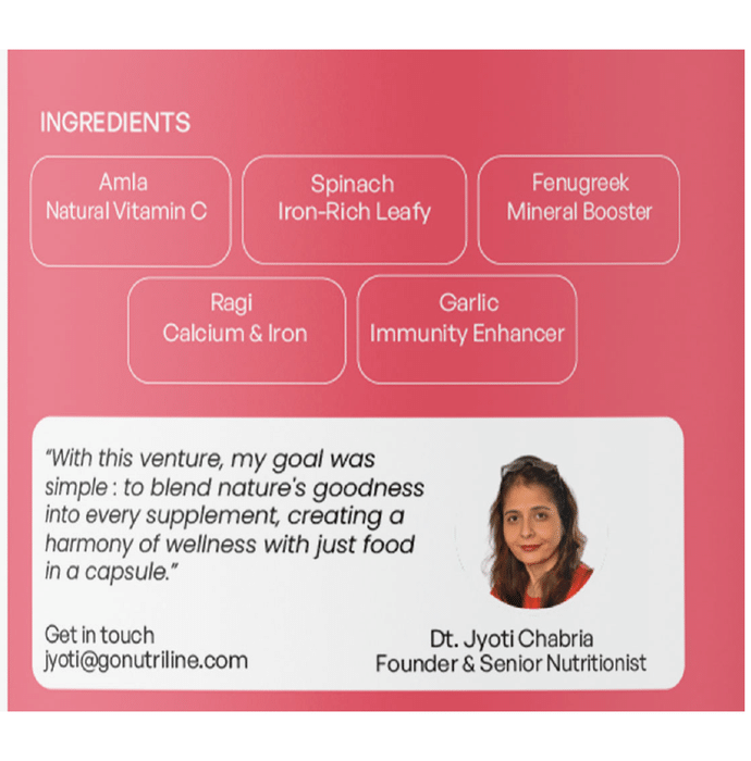 Nutriline Multivitamins with Iron Capsules - Distacart