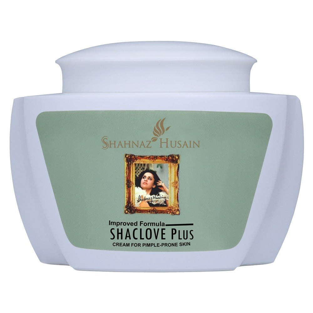 Shahnaz Husain Shaclove Plus Cream For Pimple-Prone Skin - Distacart