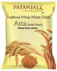 Thumbnail for Patanjali Traditional Whole Wheat Chakki Atta with Bran - Distacart