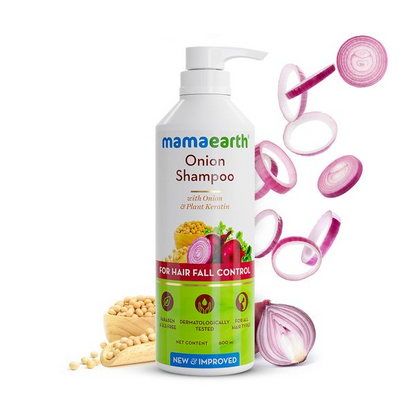 Mamaearth Onion Shampoo For Hair Fall Care - Distacart