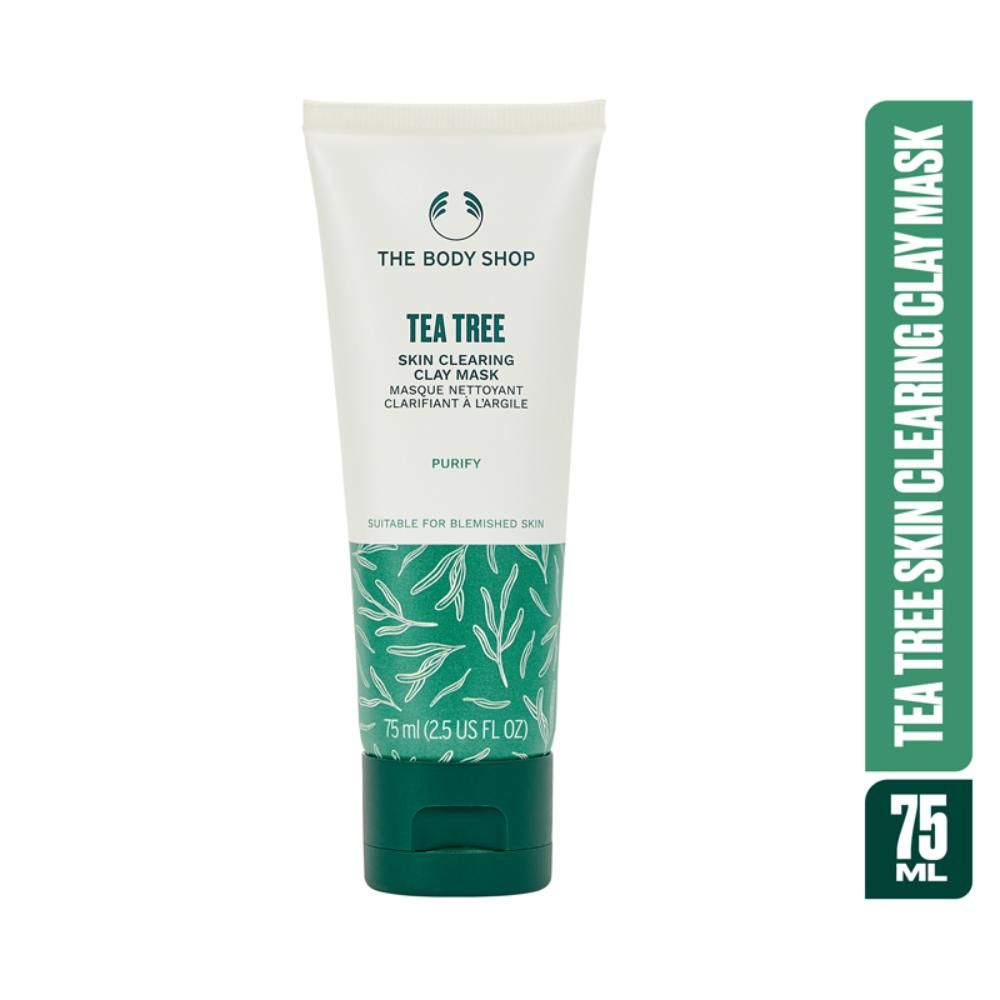 The Body Shop Tea Tree Skin Clearing Clay Mask - Distacart